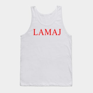 Lamaj Red Tank Top